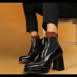 LABUCQ JAKI BLACK PATENT